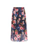 Usha Women Skirt in navy multicolor