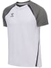 Hummel Druckknopf Polo Hmllead Herren in WHITE/STEEL GRAY