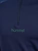 Hummel Halbreißverschluss Sweatshirt Daumenlöcher Hmlblaze26 Herren in MARINE