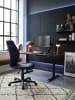 KADIMA DESIGN Jugenddrehstuhl Ergonomisch | Hohe Rückenlehne, Mesh, bis 60kg in Blau