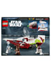 LEGO Star Wars Obi-Wan Kenobis Jedi Starfighter in Mehrfarbig ab 7 Jahre