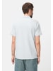 Camel Active Poloshirt mit Kontrastdetails in Himmelblau
