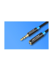 Baseus Geflochtenes Audiokabel 3,5 mm Stecker-Buchse 2 Meter
