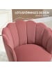 HOMCOM Küchenstuhl in Rosa 66L x 66B x 78,5H cm