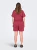 ONLY Carmakoma Shorts in Earth Red