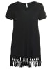 sheego Strandshirt in schwarz