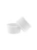 Almina Almina 6 Teiliger Muffinform-Set Schale aus Porzellan Rund in Weiß