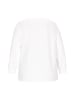 Sidona Women Plus Size Sweatshirt in white