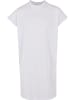 Urban Classics Urban Classics Damen Girls Turtle Extended Shoulder Dress in black+white