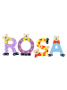 Playshoes Deko-Buchstaben "ROSA" in bunt
