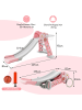 COSTWAY Rutsche 3 in 1 ab 18 Monaten in Rosa