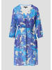 comma Kleid kurz in Blau