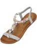 Palado Komfort-Sandalen Ubah by Sila Sahin in Silber