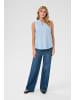 Kaffe Bluse langarm KAjolia Regular fit in Soft Chambray