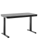 Beliani Höhenverstellbarer Schreibtisch KENLY in Schwarz - (W) 120 x (H) 72 x (L) 60 cm