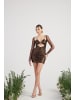 Holly Lolly Kleid in Braun