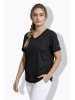 Ulla Popken Shirt in schwarz