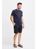 FQ1924 Shorts FQHenry linen cargo shorts 21900624 kurze Hose aus Leinenmix in Dunkelblau