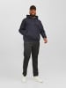 JACK & JONES PLUS Kapuzenpullover in Dark Navy