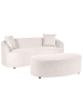 Beliani 4-tlg Sitzgruppe AMAL in Beige