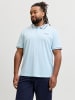 JACK & JONES PLUS Poloshirt in Omphalodes