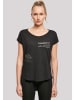 F4NT4STIC Long Cut T-Shirt happiness LONG TEE in schwarz