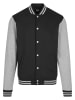 Urban Classics College Jackets in blk/gry
