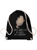 Mr. & Mrs. Panda Gymtasche Otter Umarmen mit Spruch in Schwarz