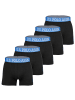 U.S. Polo Assn. Boxershort 5er Pack in Schwarz