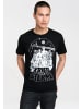 Logoshirt T-Shirt Krieg der Sterne - Emblem in schwarz