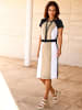 WITT WEIDEN Jersey-Kleid in sand-schwarz