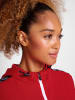 Hummel Reißverschluss Jacke Hmlauthentic Damen in TRUE RED