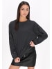 myMo ROCKS Women Sweatshirt in Dark Grey