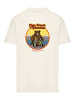 F4NT4STIC Oversize T-Shirt US National Parks Make Friends At Yellowstone in sand