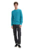 Tom Tailor Pullover STRUCTURED CREWNECK in Türkis