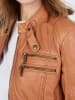 JCC Lederjacke Sirpa in dark cognac