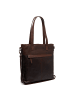 The Chesterfield Brand Nunavik Schultertasche Leder 33 cm Laptopfach in brown