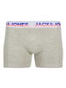 Jack & Jones Boxershort 10er Pack in Rot/Grau/Schwarz