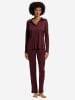 Hanro Pyjamahose Grand Central in vivid brown