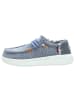 Fusion Sportlicher Schnürschuh in blau