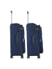 D&N Travel Line 6704 4-Rollen Trolley 65 cm in blau