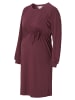 ESPRIT Still-Kleid in Plum Brown