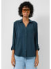 QS Bluse in 5820_tiefblau