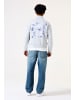 Garcia Troyer Hoodie mit Backprint in mid grey melee