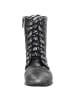 SIMEN Schnürstiefelette in grau