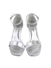 Ital-Design High-Heel Sandalette in Silber