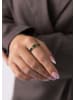 PURELEI Ring Green Harmony in Gold