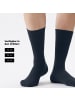 von Jungfeld Classic Socken Signature Innenbund in Marineblau
