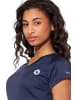 Stark Soul® Damen Sport Shirt Trainingsshirt in Marineblau