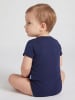 TupTam Jungen Baby Body Kurzarm 5er Pack in beige/blau